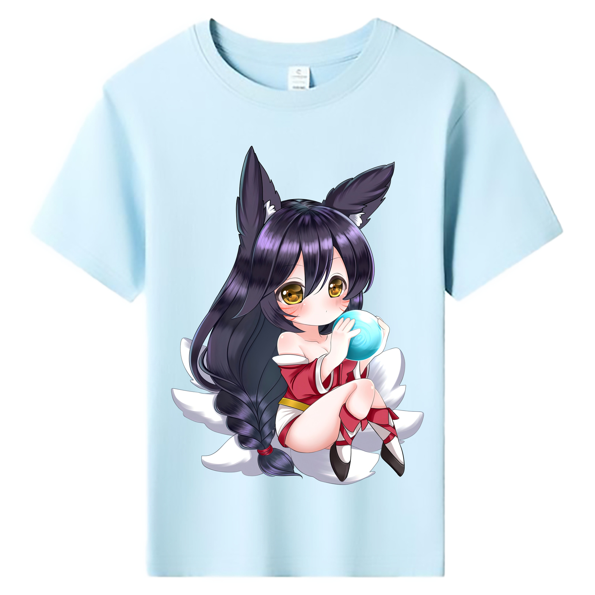 （画像用） リーグ・オブ・レジェンド League of Legends LOL 綿100％キッズTシャツ（フロントプリント）